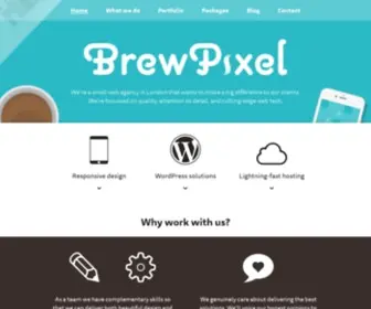 Brewpixel.com(BrewPixel Web Design & Development) Screenshot