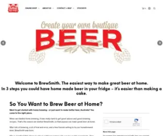 Brewsmith.com.au(brewsmith) Screenshot