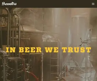 Brewsters.ca(Brewsters Brewing Company) Screenshot