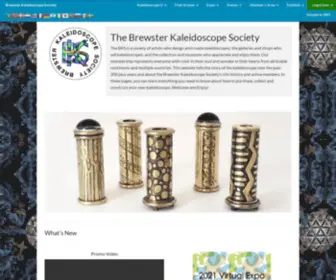 Brewstersociety.com(Brewster Kaleidoscope Society) Screenshot