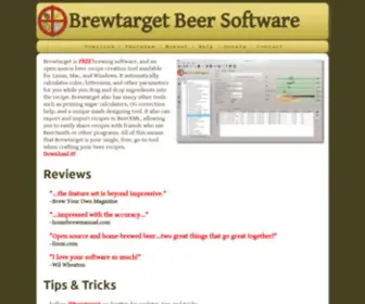 Brewtarget.org(Brewtarget) Screenshot