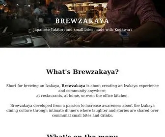 Brewzakaya.com(What's brewzakaya) Screenshot