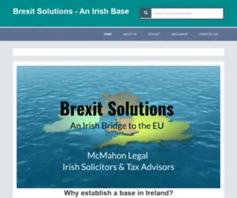 Brexitlegalsolutions.co.uk(McMahon Legal) Screenshot