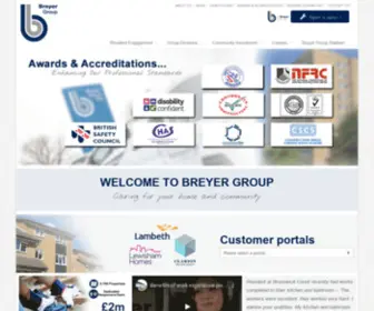 Breyergroup.co.uk(Breyer Group: 60 years’ experience specialising in roofing) Screenshot