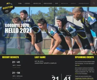 BRFC.org(Boston Rugby) Screenshot