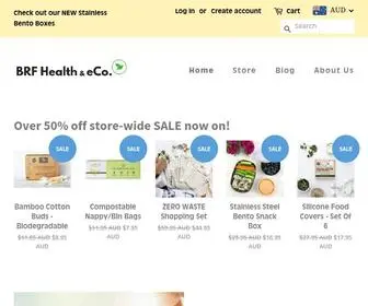 BRfhealthco.com(Zero Waste) Screenshot