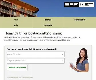 BRfhemsidan.se(Hemsida till er BRF) Screenshot