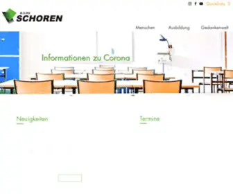 BRG-Schoren.ac.at(Gymnasium in Dornbirn) Screenshot