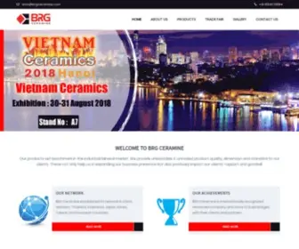 BRgceramine.com(BRG Ceramine was established in the year of 1971. BRG Ceramine) Screenshot