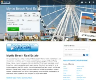 BRglistings.com(Myrtle Beach Real Estate) Screenshot