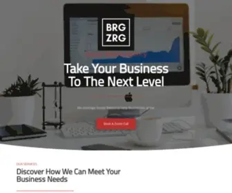 BRGZrgagency.com(Landing) Screenshot