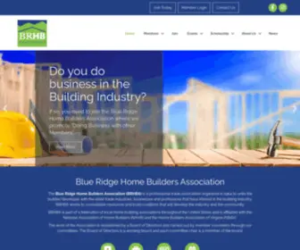 BRhba.org(Blue Ridge Home Builders Association) Screenshot