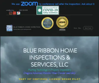 Brhigroup.com(Blue Ribbon Home Inspections LLC) Screenshot