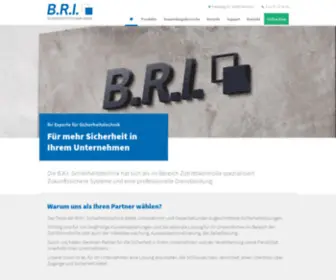 Bri-GMBH.de(Sicherheitstechnik GmbH) Screenshot