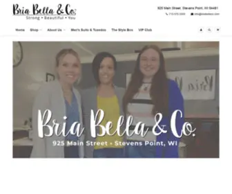 Briabellaco.com(Women's Boutique) Screenshot