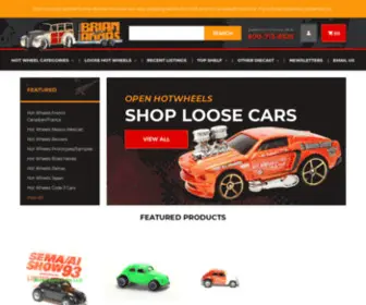 Brian-Anna.com(Brian & Anna's Hot Wheels Blackwalls Redlines Leo Diecast Toy Store) Screenshot