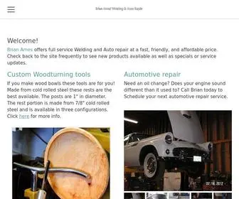 Brianameswelding.com(Brian Ames mechanic and welder out of Shelton Washington) Screenshot