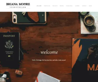 Brianamoore.com(Briana Moore) Screenshot