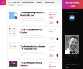 Brianbookout.com(Your Source For Blogging and Making Money Online) Screenshot