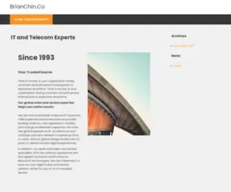 Brianchin.co(BrianChin) Screenshot