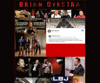 Briandykstra.net(The Official Brian Dykstra Website) Screenshot