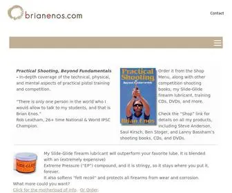 Brianenos.com(Brian Enos) Screenshot