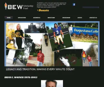 Brianewagnerfund.org(Brian E Wagner Scholarship Fund) Screenshot