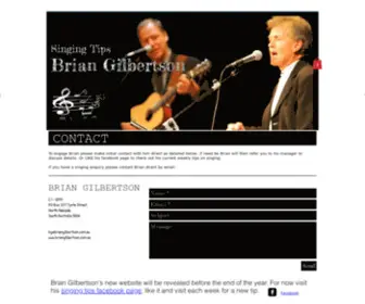 Briangilbertson.com.au(Brian Gilbertson Home) Screenshot