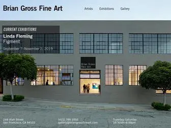 Briangrossfineart.com(Brian Gross Fine Art) Screenshot