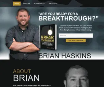 Brianhaskins.com(Brian Haskins) Screenshot