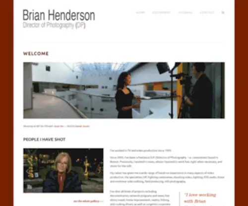 Brianhenderson.tv(Brian Henderson (DP)) Screenshot