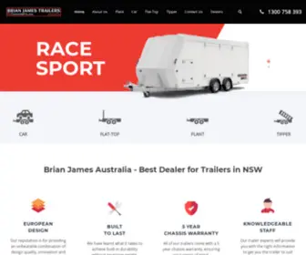 Brianjamestrailers.com.au(Brianjamestrailers) Screenshot