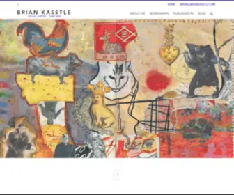 Briankasstle.com(Artist and Teacher) Screenshot