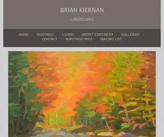 Briankiernan.net(Art by Brian Kiernan) Screenshot