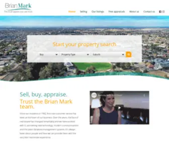 Brianmark.com.au(Brian Mark Real Estate) Screenshot