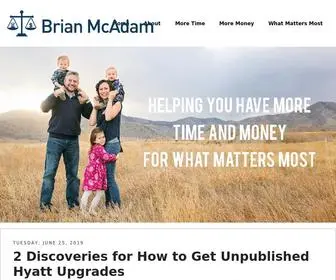 Brianmcadam.com(Brian McAdam) Screenshot