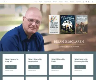 Brianmclaren.net(Author) Screenshot