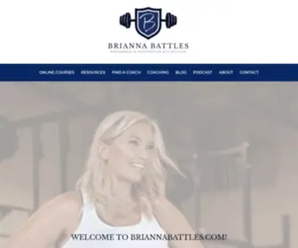 Briannabattles.com(Brianna Battles) Screenshot