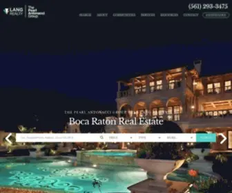 Brianpearlrealestate.com(Boca Raton & Delray Beach Homes for Sale) Screenshot