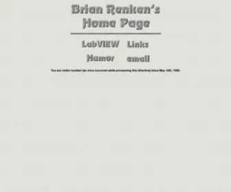 Brianrenken.com(Brian Renken's) Screenshot