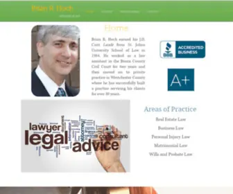 Brianrhochlawoffice.com(Law Office of Brian R) Screenshot