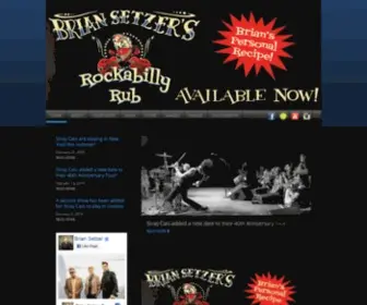 Briansetzer.com(Brian Setzer) Screenshot