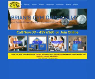 Briansgym.co.nz(Just another WordPress site) Screenshot