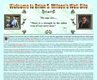 Brianswilson.org(The Home Page of Brian S) Screenshot