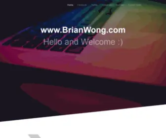 Brianwong.com(Brian Wong) Screenshot