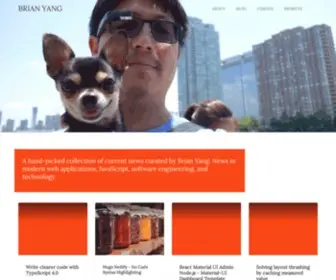 Brianyang.com(Brian Yang) Screenshot