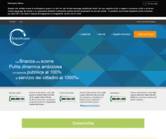 Brianzacque.it(BrianzAcque) Screenshot