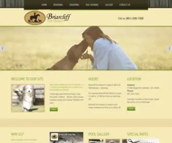 Briarcliffpetresort.com(Briarcliff Pet Resort) Screenshot