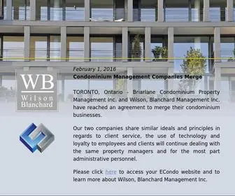 Briarlanecondo.com(Briarlane Condominium Property Management) Screenshot