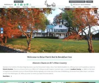 Briarpatchbandb.com(Briar Patch Bed & Breakfast Inn) Screenshot